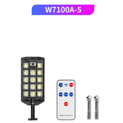 Solar-Powered Integrated Outdoor Sensor Garden Light