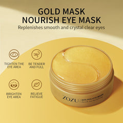 60pcs Gold Eye Mask for Hydrating and Anti-Aging