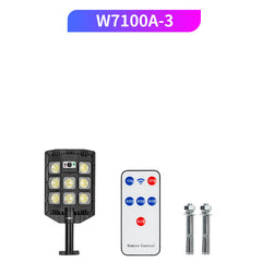 Solar-Powered Integrated Outdoor Sensor Garden Light