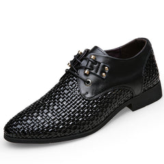 Hollow Men's Leather Shoes