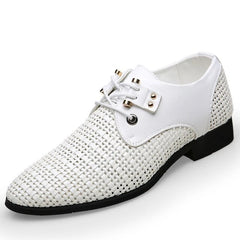 Hollow Men's Leather Shoes