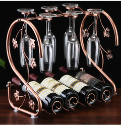 Modern European Wine Rack for Home Decor and Storage