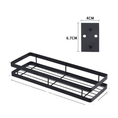 Multifunctional Wall Rack for Spice Storage Organization