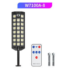 Solar-Powered Integrated Outdoor Sensor Garden Light
