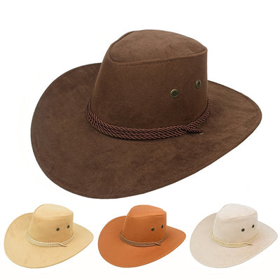 Men's Cowboy Hat for Spring and Summer Outdoor Use