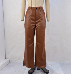 Women's All-Match French Style Leather Pants