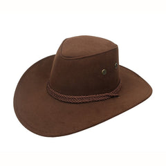 Men's Cowboy Hat for Spring and Summer Outdoor Use