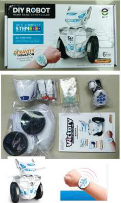 BG1526 Remote Control Car Robot with Watch Toy