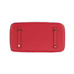 Platinum Bag in First Layer Cowhide for Women