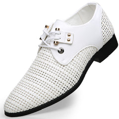 Hollow Men's Leather Shoes