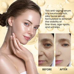 24K Gold Anti-Aging Shiny Oil Essence for Skin Tightening