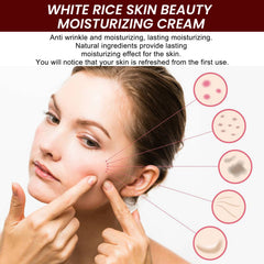 Rejuvenating White Rice Moisturizing Cream for Anti-Aging