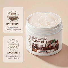 Coconut Moisturizing Body Butter for Dry Skin Care